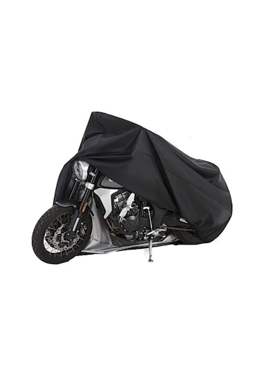 Bisan Sunway Fks Siyah Motosiklet Brandası Premium Kalite Su Geçirmez