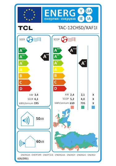 Tcl Elite TAC-12CHSD/XAF1I 12.000 BTU Duvar Tipi Klima