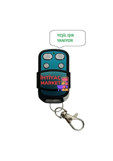 Kontal Rolan 2 İle Uyumlu Garaj, Otopark, Bariyer Kumandası