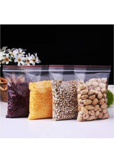 Kilitli Torba Kilitli Poşet 9X11 Cm 100 Adet