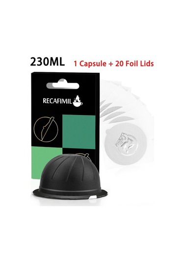 Siyah İ Cafilas Nvcg3 Yeniden Kullanılabilir Kahve Kapsülü Gıda Sınıfı Pp Doldurulabi Bardak Baklalar Kahve Makinesi Aks. 56600464