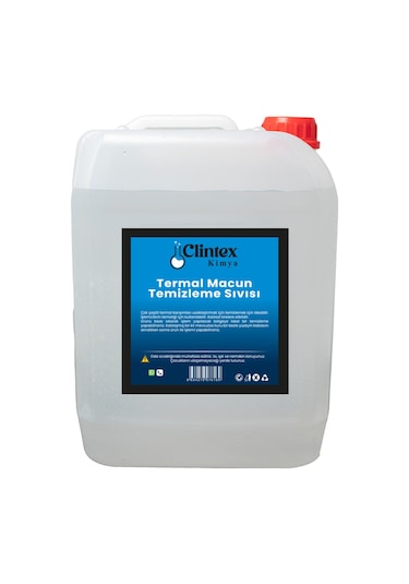 Clintex Kimya Termal Macun Temizleme Sıvısı 5 Lt