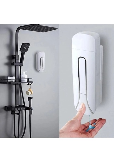 Ulzyvf Sıvı Şampuan Sabunluk Renkli Monte Jeli Duvara Duş Çok Başlığı Banyo 350ml Vv Çok Renkli