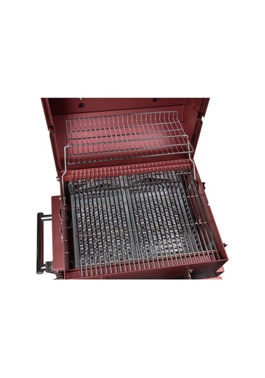 Igrıll Barbekü Hub 515 Mm Kömürlü Mangal Kırmızı