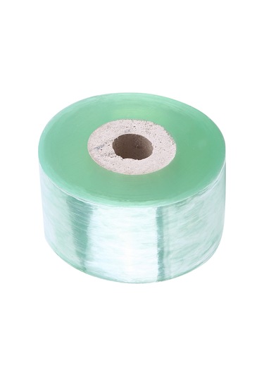 Ximistore9 3cm Genişlikli Yeşil Pvc Aşılama Bandı - Bitki Koruma, Su Kaybını Önleme, Transparan Ve Zırtılı