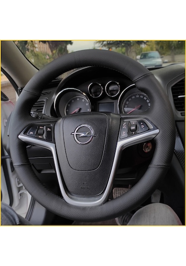 Opel Astra J Araca Özel Direksiyon Kılıfı Bombeli Derili Araclar