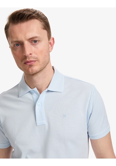 Pierre Cardin Erkek Açık Mavi Tişört Basic 50321128-vr003