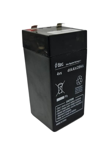 Ttec 4Volt 4Amper Akü 4V 4Ah