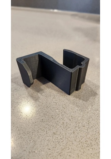 Çerçevelii Duşakabinlere Özel Askı 2 Adet Siyah