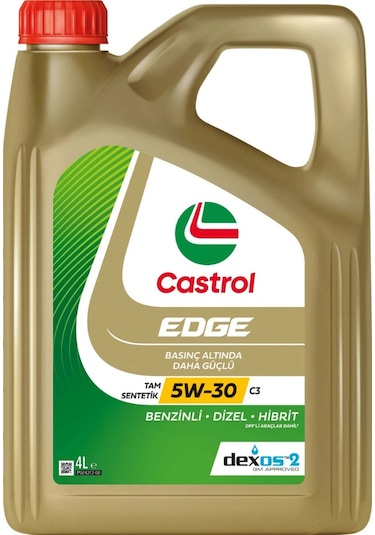Castrol EDGE 5W-30 C3 Tam Sentetik Motor Yağı
