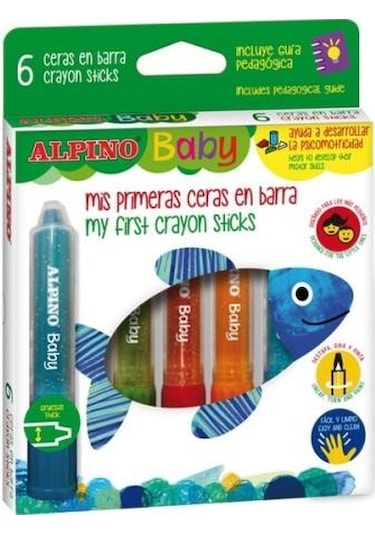Alpino Px-002006 Baby Stick Jel Pastel 6Lı