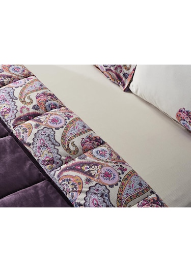 Doqu Home Serra Next Comforter Set Çift Kişilik Mor