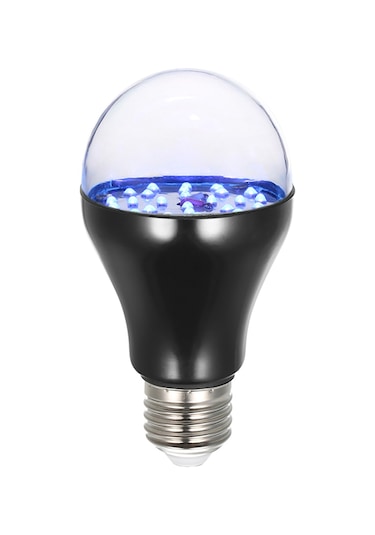 Led Uv Ampul Ultraviyole Siyah Işık E27 Lamba Tabanı Böcekleri Çekmek İçin Para Doğrulama Floresan Boyaları Tanımlama