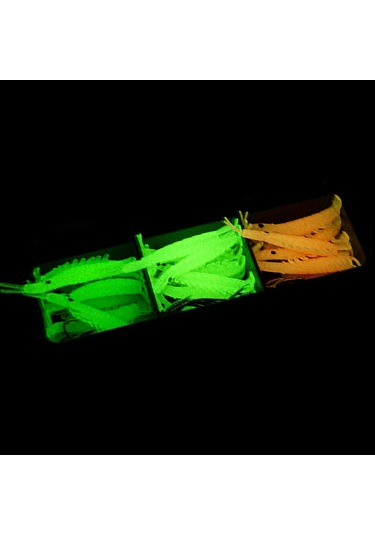 Homyl 50 Adet Balıkçılık Silikon Karides Lures Doğru-renk