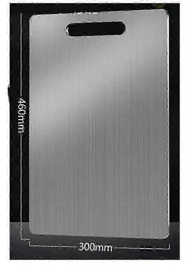 Titanyum Kesme Tahtası Çift Taraflı Titanyum Mutfak Doğrama Tahtası P20211224271 E Diğer