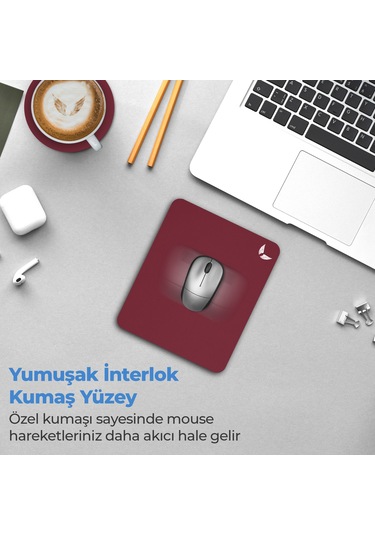 Golite Küçük Mouse Pad Bordo 18X22