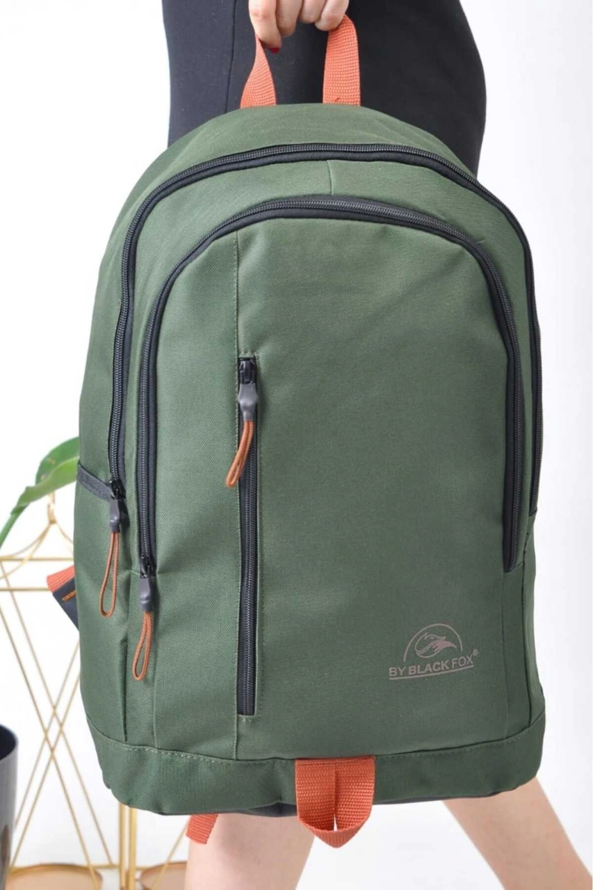 Tezzgelsin Unisex Su Geçirmez Günlük Kullanım Sırt Çantası Yeşil