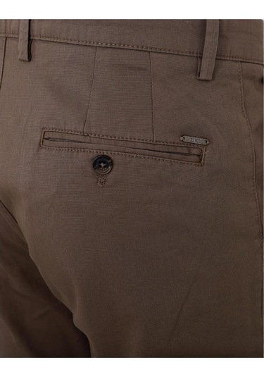 Uki Toprak Slim Fit Chino Pantolon TOPRAK