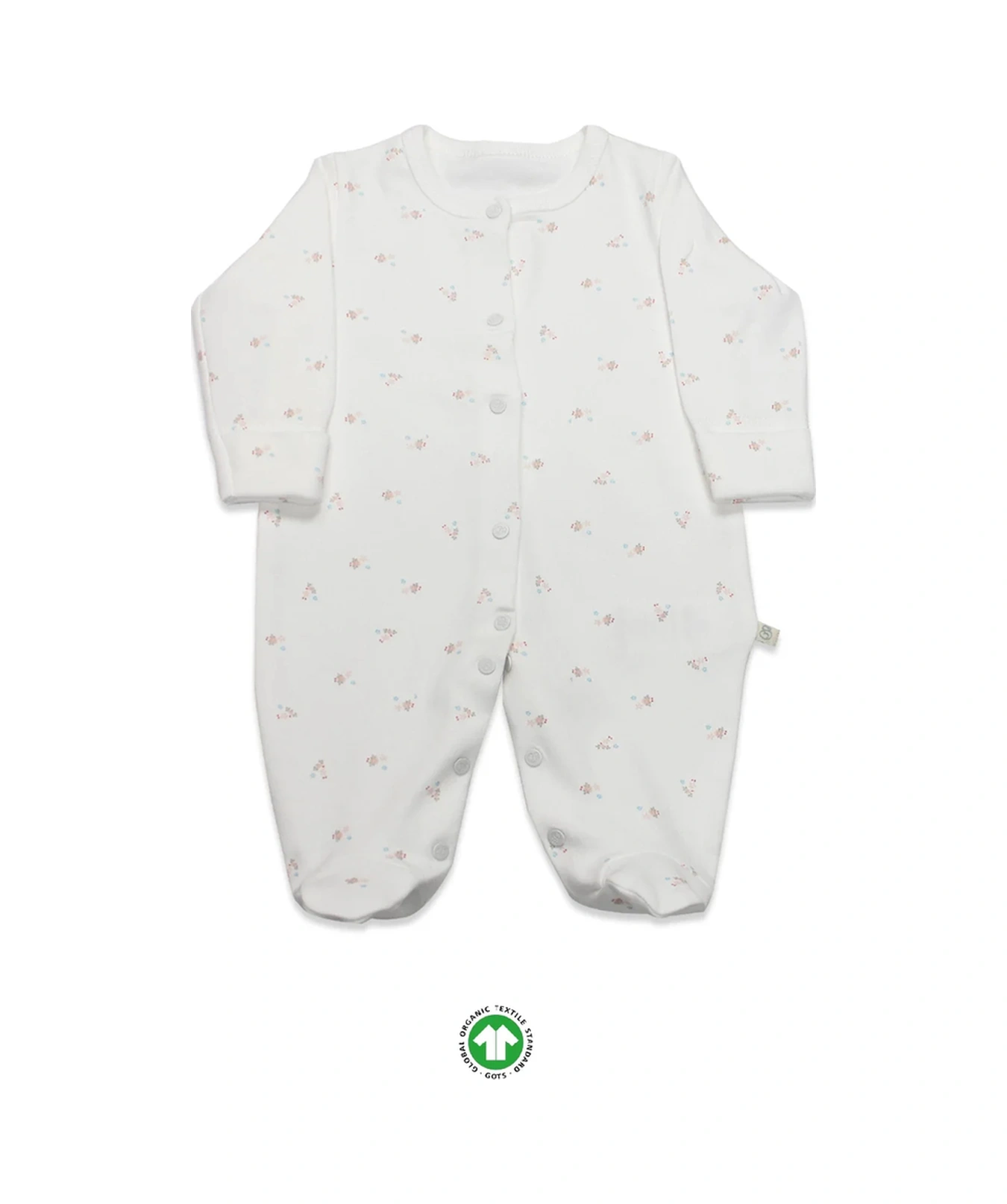 Bistyle Grow İn Love Bebe Tulum 15103 Pembe Ekru Pembe Ekru