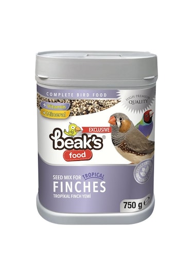 Beak's Tropikal Finch Yemi - 750 G