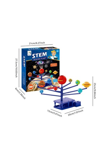Güneş Sistemi Modeli Elektronik Projeksiyon Özellikli Öğrenci Modeli Demonte