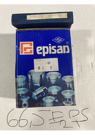 Jawa 250 66,5 Piston Sekman Seti Episan Marka