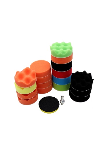 Vkemall 19 Parça Araba Cila Sprey Seti - Yumuşak Pamuk Diskler, Fırçalar Ve Bağlayıcı Taban İle Cila, Wax Ve Parlaklık İşlemleri İçin Dıy Uyumlu Vkemall 19 Parça Araba Cila Sprey Seti - Yumuşak Pamuk Diskler, Fırçalar Ve Bağlayıcı Taban İle Cila, Wax Ve Parlaklık İşlemleri İçin Dıy Uyumlu