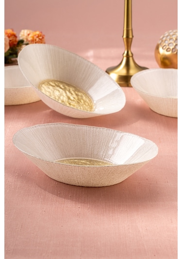 Emsan Golden 4 Parça Cam Gondol 21 Cm Gold