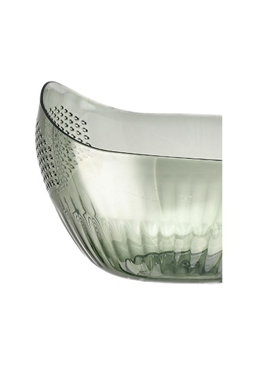 Suntek Pirinç Yıkama Süzgeç Kase Mutfak Süzme Yeşil-büyük Yeşil Büyük