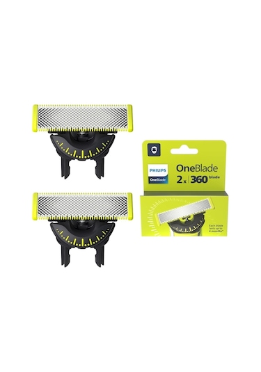 Philips Orijinal Paslanmaz Çelik Yedek Bıçaklar, Elektrikli Tıraş Makineleriyle Uyumlu Model Qp250/50 3 Adet Yaklaşık