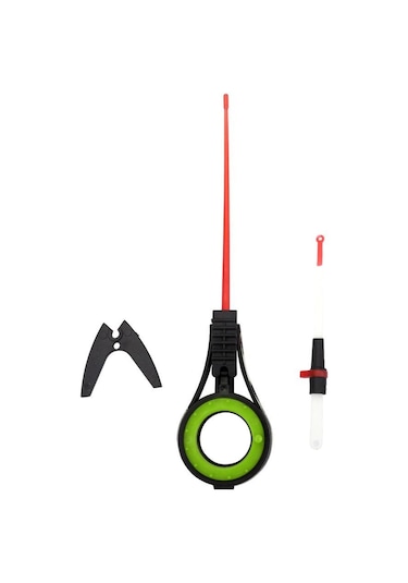 Ftk Taşınabilir Ayrılabilir Kış Buz Oltası Ve Makara Kombinasyonu Çubuk Tutuculu , Taşıması Kolaydır, Ayrıca Farklı Çubuk Ucuyla Değiştirilebilir