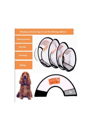 Büro Ev Evcil Hayvanı İçin 7 Numara Ayarlanır Koruyucu Köpek Yakası