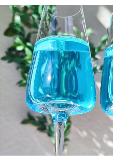 Glass Concept Şarap Ve Şampanya İçin İnce Ayaklı Uzun Kadehler 2 Adet 211606399 Beyaz