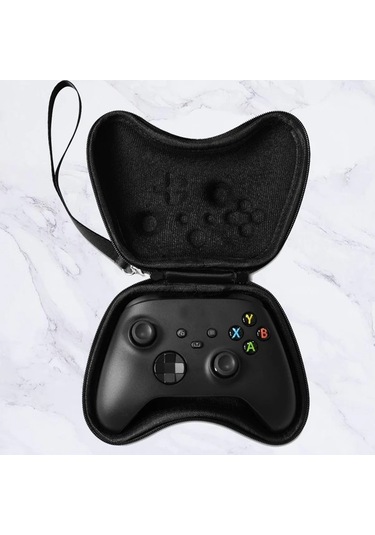 Elmpaly Xbox One X/s Kontrol Kılıfı Sert Eva Korumalı Siyah Oyun Severler İçin