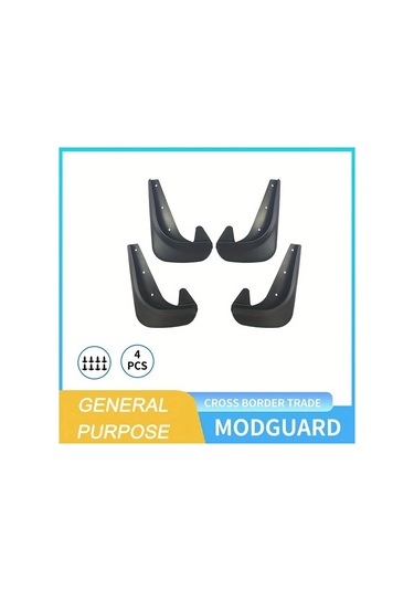 Dashanshop 4 Parça Su Geçirmez Oto Jant Kapağı Seti Takım Araçları Koruma Siyah Turuncu Dikiş