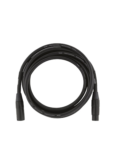 Fender Professional Series Microphone Cable 7.5 Metre - Black Mik