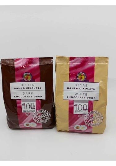Altınmarka Bitter Ve Beyaz Damla Çikolata 2 x 1 KG