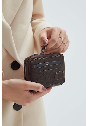 Tamer Tanca Erkek Hakiki Deri Kahverengi Floter Kartlık 710 4050d Krtlk Kahve Floter Kahverengi