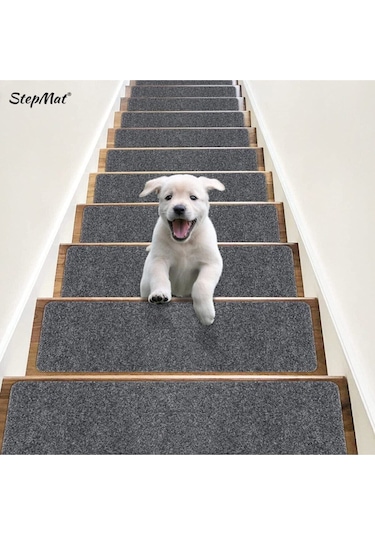 Kaymaz Tabanlı Ve Yıkanabilir Merdiven Basamak Halısı 001