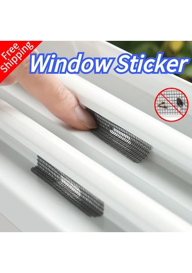 50 Adet Pencere Ağlama Deliği Kapakları Ekran Yama Yapışkanlı Pencere Teli Plastic Grey 50pcs