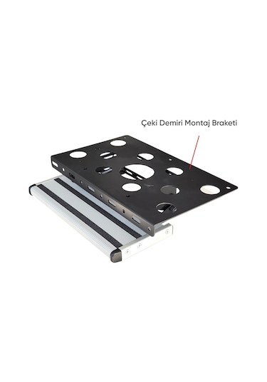 Bustronic Pickpath 455mm Katlanır Çekme Karavan Basamağı