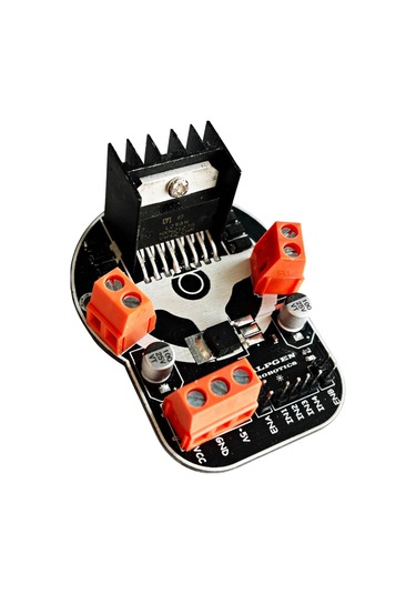 Arduino Projeleri L298n Voltaj Regulatörlü Çift Dc Motor Sürücü Modülü