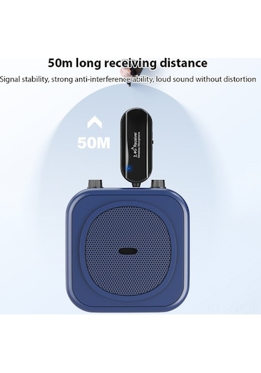 Novahub 2.4g Kablosuz Mikrofonlu Kulaklık Seti - Öğretmenler İçin Taşınabilir Profesyonel Mikrofon Alıcı Ve Ses Yükseltici