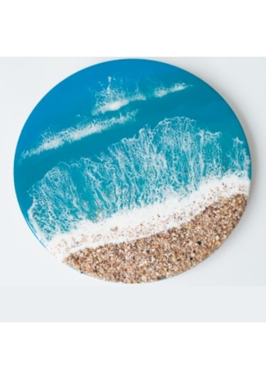 Ezomax Deniz Dalgası Efekti İçin Şeffaf Epoksi Reçine 1kg