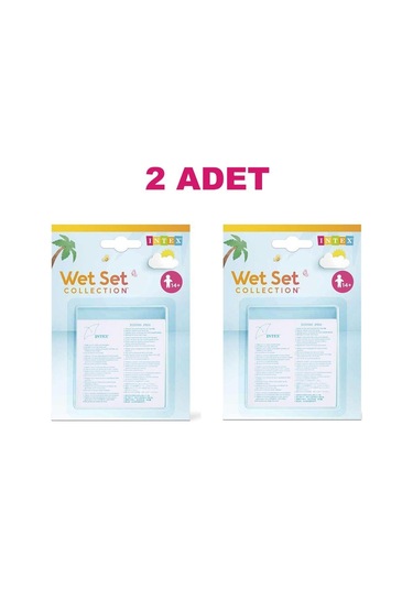 İntex 12li Şişme Deniz Ürünleri Tamir Kiti Havuz Yapıştırıcısı-havuz Yaması 2 Adet Çok Renkli