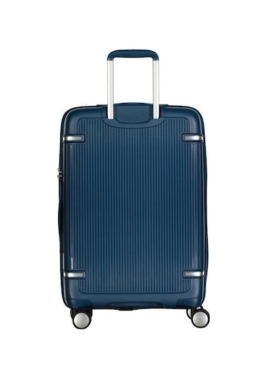 Pierre Cardin Orta Boy %100 Polipropilen Kırılmaz Valiz Petrol 04pc7070 Petrol