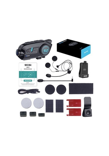 SCS S11 Kameralı Bluetooth ve Intercom N11.460