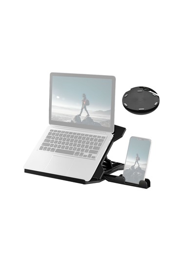 Springsun Katlanabilir 8 Seviye Yükseklik Ayarlı Taşınabilir Dizüstü Standı - 25-40 Cm Bilgisayar Ve Tablet Diğer