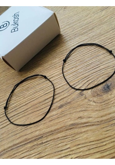 Red String Siyah İp Çift Bileklik Siyah