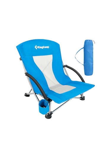 Kingcamp Lilac Beach Chair Plaj Ve Dinlenme Sandalyesi 2'li Set Blue Mavi